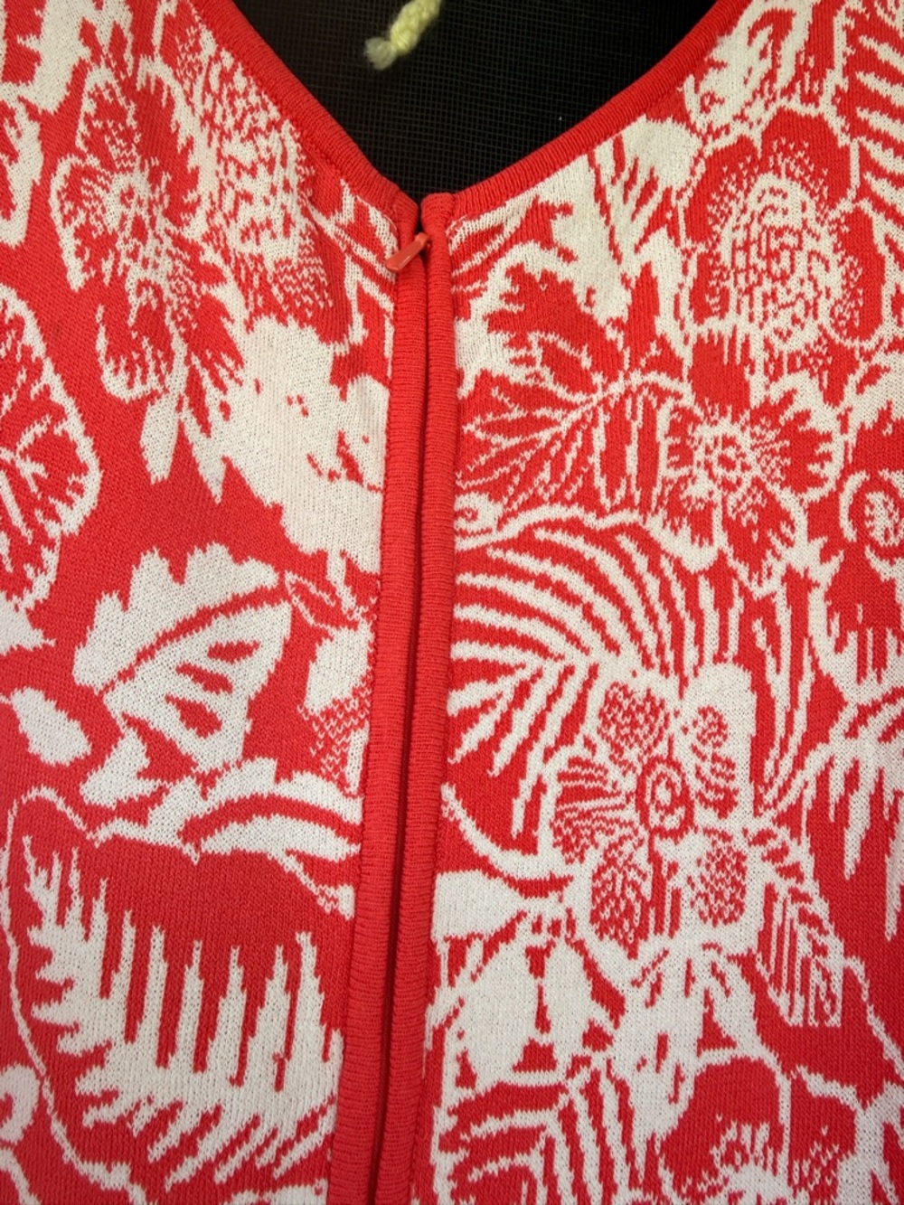 Tommy Bahama Red & White Tropical Print Maxi Dress - Picture 7 of 10